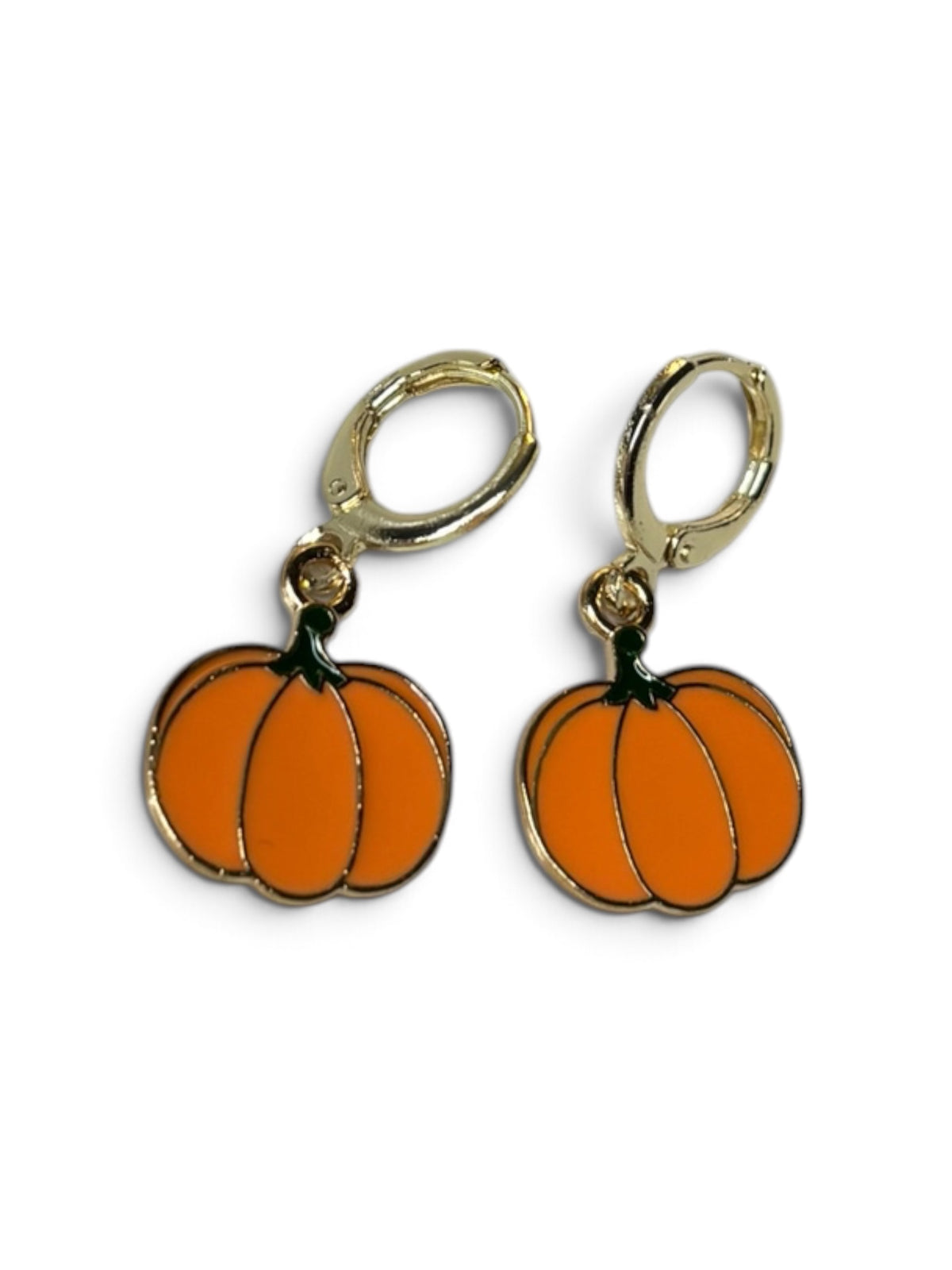 Orange Pumpkin Earrings | Fall & Halloween Jewelry