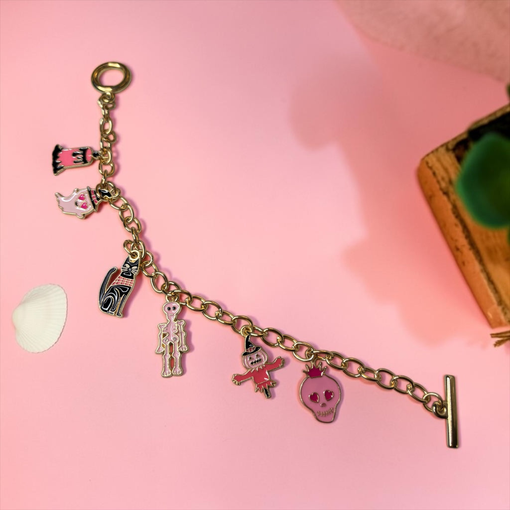 Halloween Charm Bracelet | Spooky Cute Halloween Jewelry