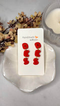 Customizable School Initial Earrings