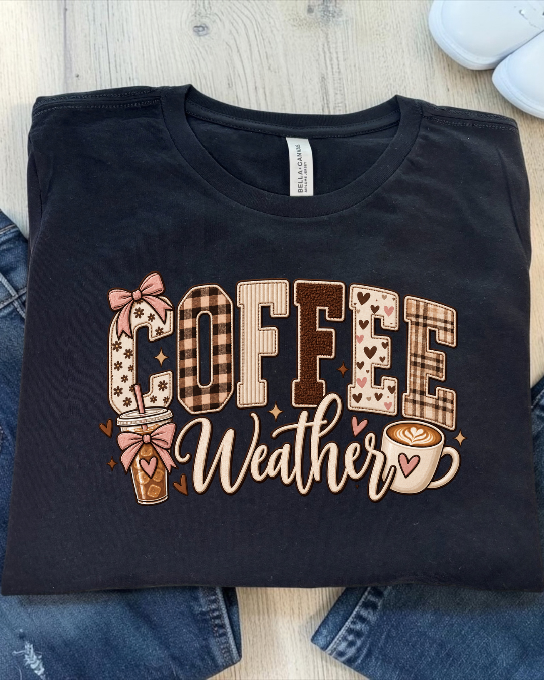 Coffee Weather Tee | Cute Fall Coffee Tee for Women