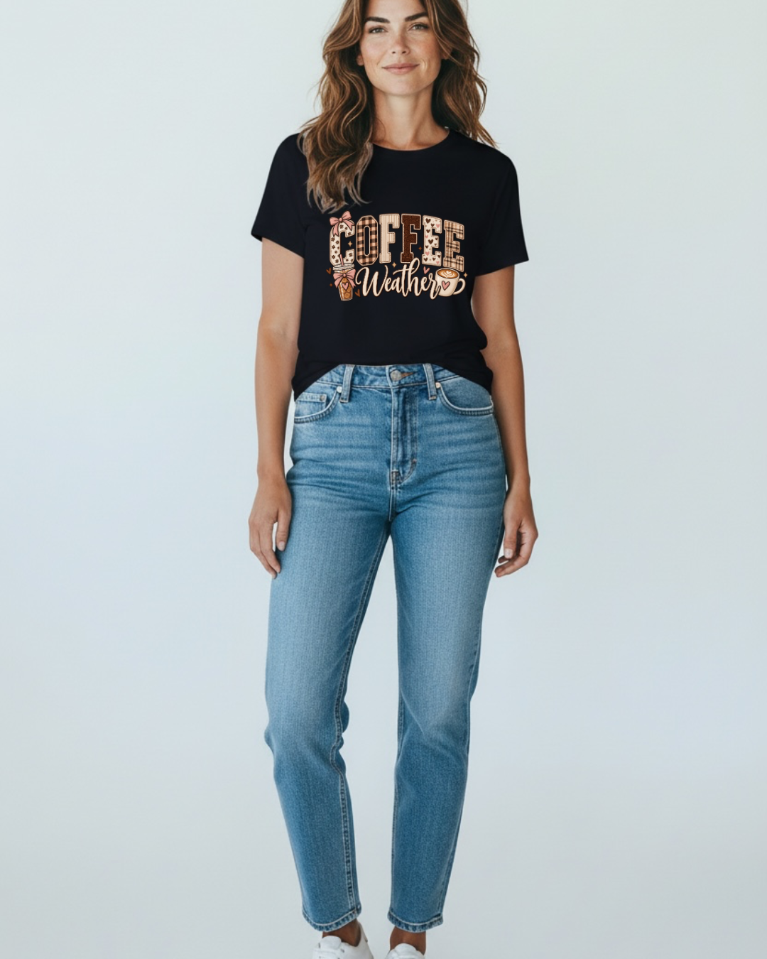 Coffee Weather Tee | Cute Fall Coffee Tee for Women