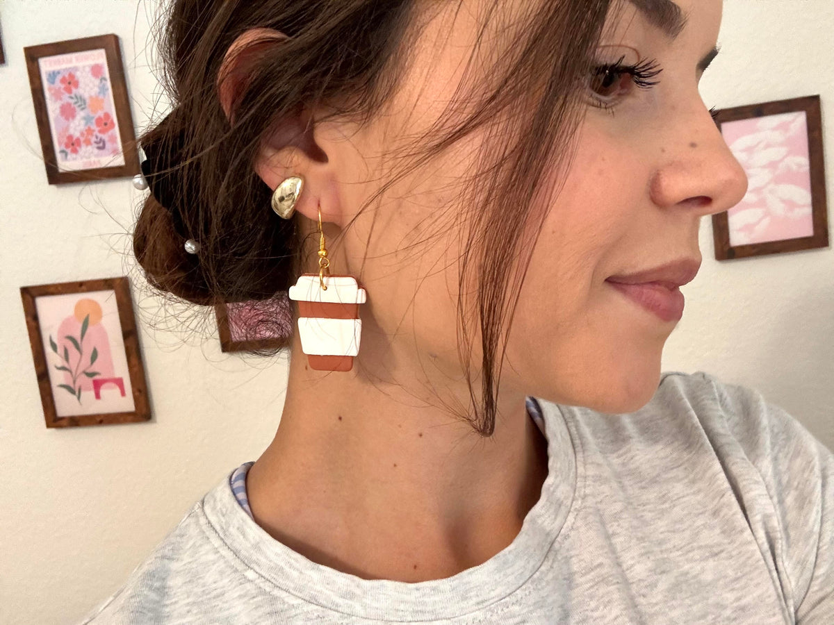 Latte Earrings