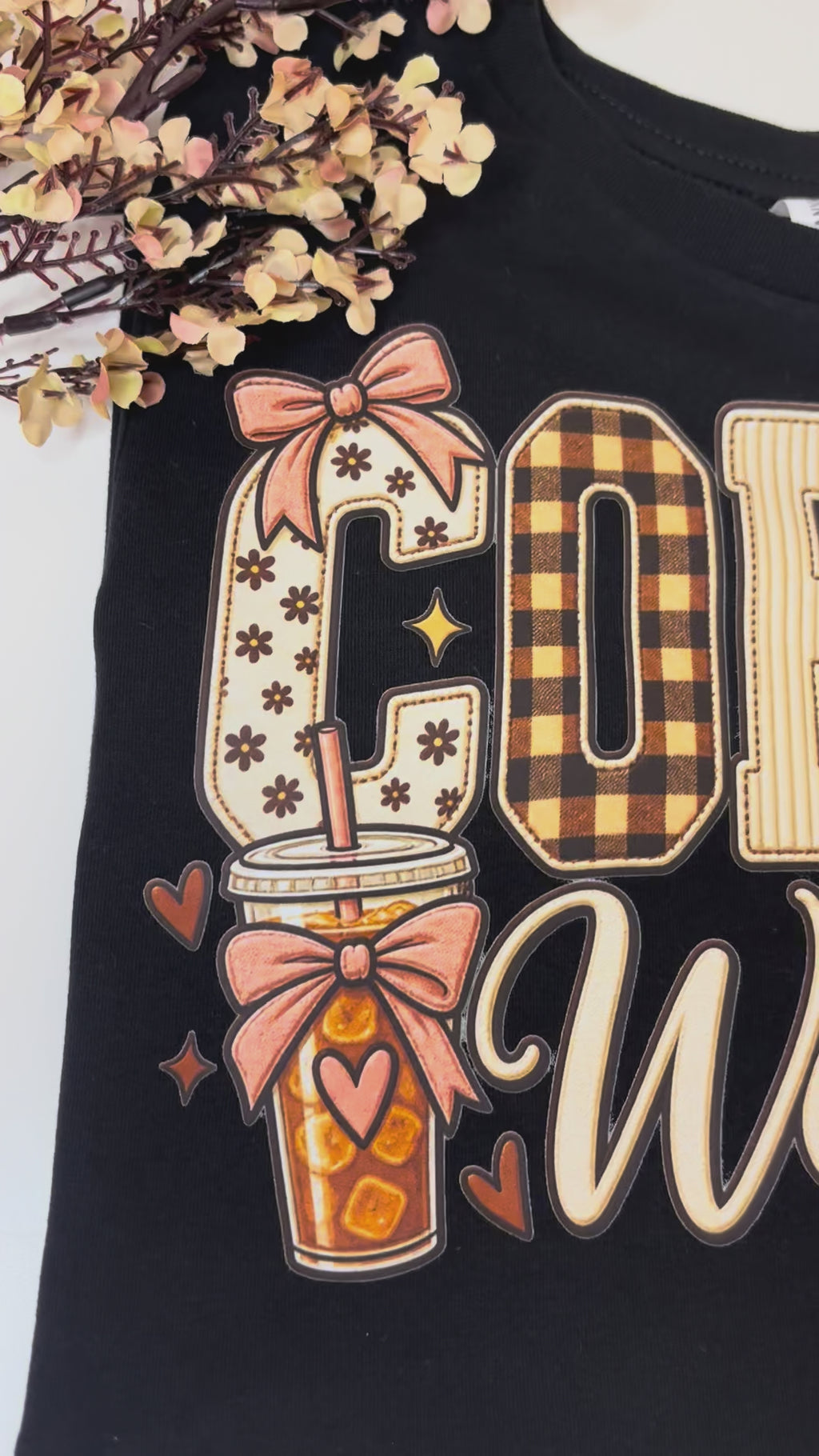 Coffee Weather Tee - Cute Fall Coffee Tee for Women