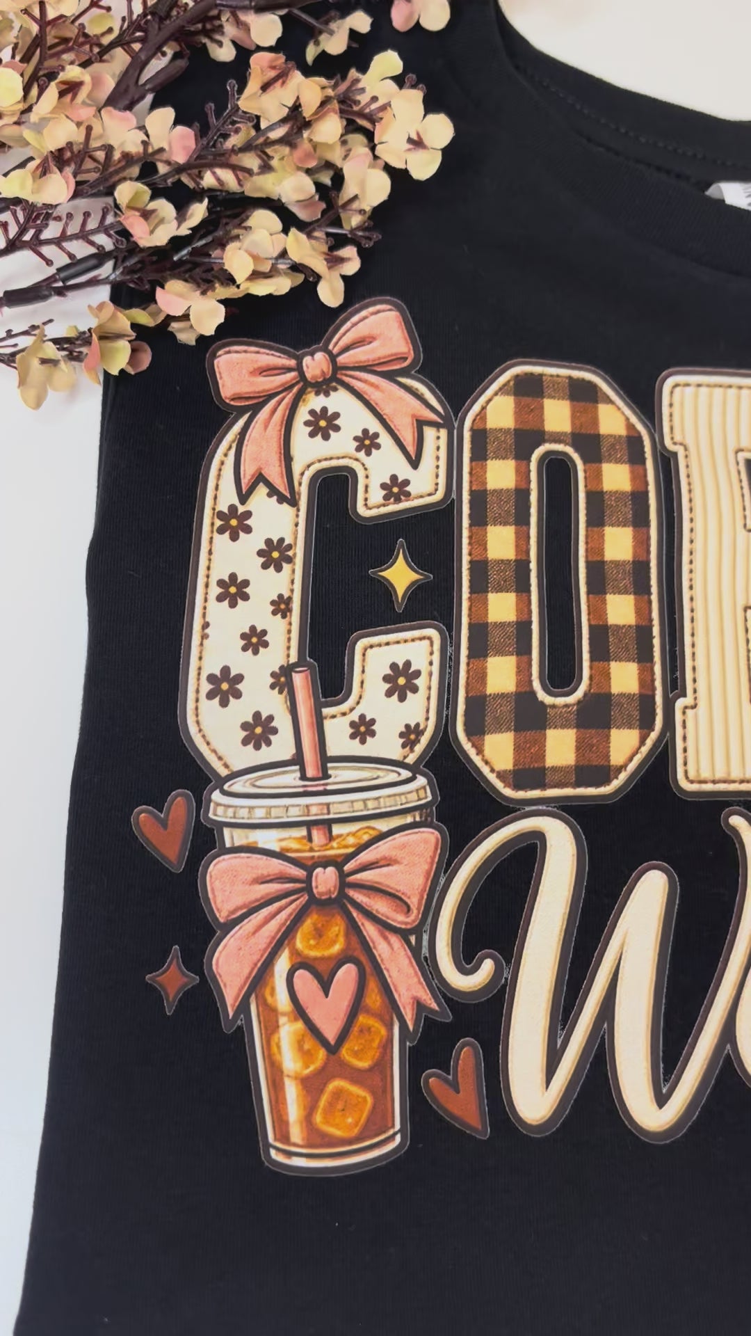 Coffee Weather Tee - Cute Fall Coffee Tee for Women